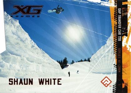 2004 Pro Core Sports X Games #1 Shaun White Front
